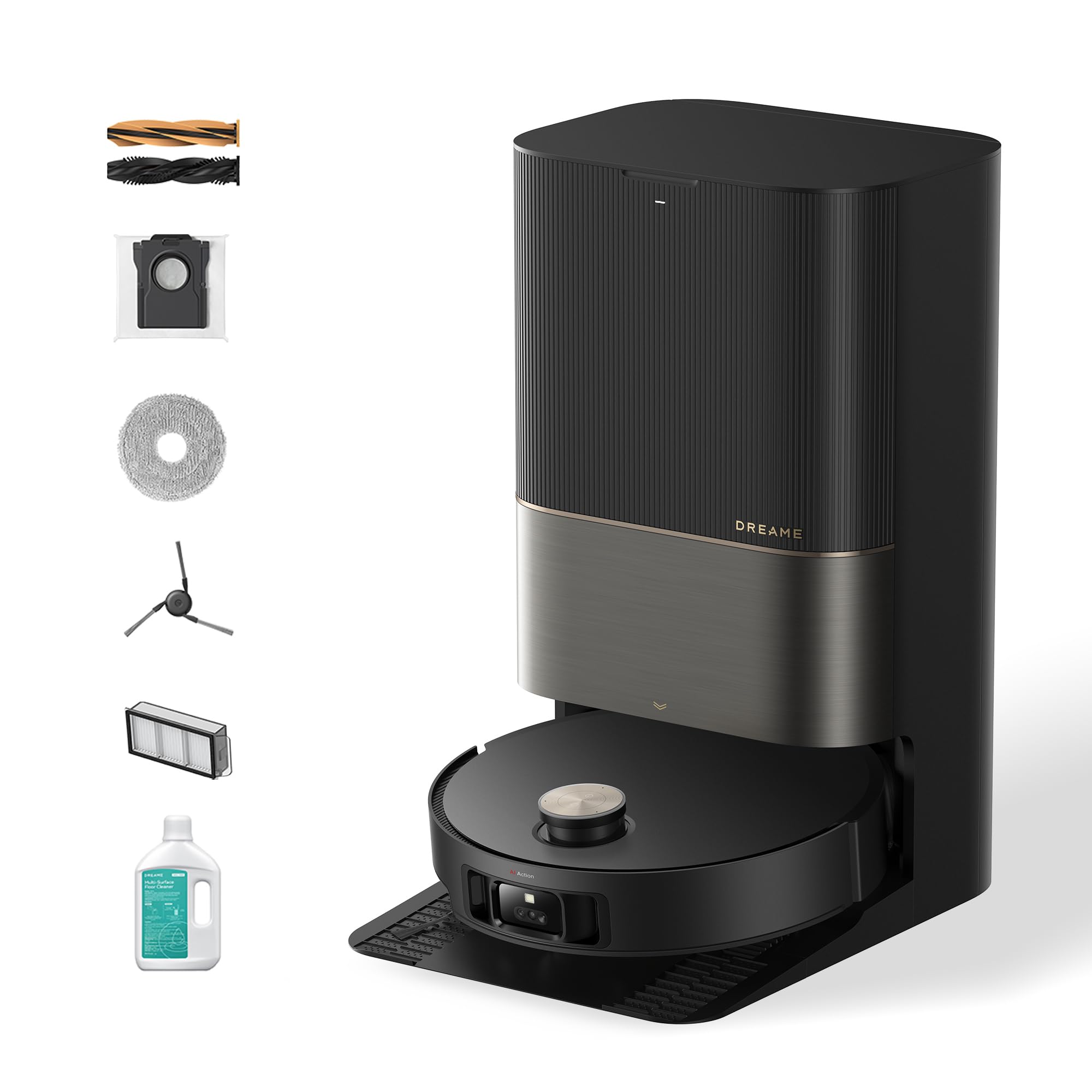 DREAME X50 Ultra Complete Robot Vacuum and Mop Black with Auto